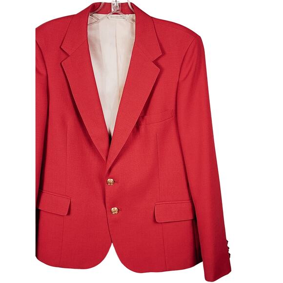 Neven-Du-Mont Couture Classic Linen Blend Blazer Size 14 Tailored Quiet Luxury - Picture 1 of 8